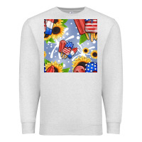 Oatmeal Heather patriotic popsicle Premium Sweatshirt - BundleAndBundleShop