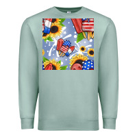 Seafoam patriotic popsicle Premium Sweatshirt - BundleAndBundleShop