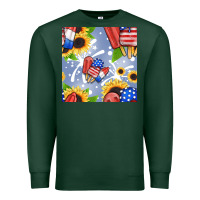 Sports Green patriotic popsicle Premium Sweatshirt - BundleAndBundleShop
