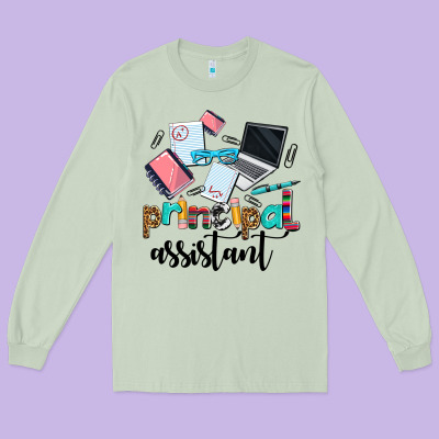 Principal Assistant Long Sleeve Tee Designed By Adodesignshop