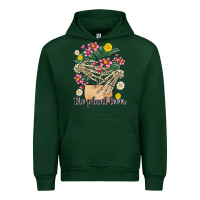 Forest Green the plant lover Urban Hoodie - MaliasSmallBusiness