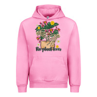 Fuchsia Pink the plant lover Urban Hoodie - MaliasSmallBusiness