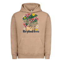 Pigment Burro the plant lover Urban Hoodie - MaliasSmallBusiness