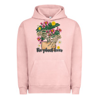 Pigment Salmon the plant lover Urban Hoodie - MaliasSmallBusiness