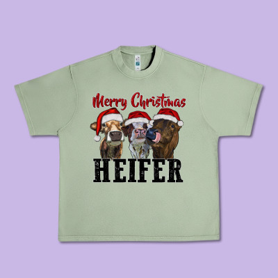 Urban Heavy Tee Merry Christmas Heifers