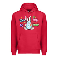 Cardinal too hip to hop easter Premium Hoodie - MaliasSmallBusiness