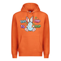 Carrot too hip to hop easter Premium Hoodie - MaliasSmallBusiness