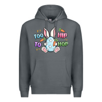 Rock too hip to hop easter Premium Hoodie - MaliasSmallBusiness