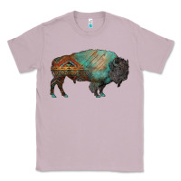Lilac aztec bison Classic Tee - RanaPortraitStore