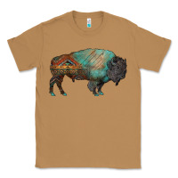Toasted Coconut aztec bison Classic Tee - RanaPortraitStore