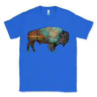 True Royal aztec bison Classic Tee - RanaPortraitStore