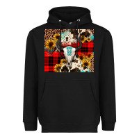Black bullskull Sunflower Heavyweight Hoodie - JahusDesignShop