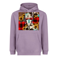 Lavender bullskull Sunflower Heavyweight Hoodie - JahusDesignShop