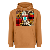 Meerkat bullskull Sunflower Heavyweight Hoodie - JahusDesignShop