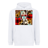 White bullskull Sunflower Heavyweight Hoodie - JahusDesignShop