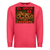 Cardinal el amor se comparte with churros Premium Sweatshirt - AdoDesignShop
