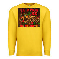Lemon el amor se comparte with churros Premium Sweatshirt - AdoDesignShop