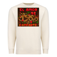 Sandshell el amor se comparte with churros Premium Sweatshirt - AdoDesignShop