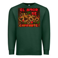 Sports Green el amor se comparte with churros Premium Sweatshirt - AdoDesignShop