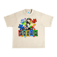 Sandshell soccer support squad autism Urban Heavy Tee - Zillion Design Studio