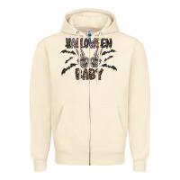 Sandshell halloween baby Zipper Hoodie - CowhideDigitalArt