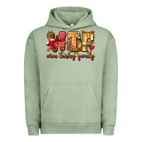 Pigment Oil Green funny thanksgiving wine turkey family Urban Hoodie - MaliasSmallBusiness