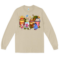 Mushroom cartoon characters coffee cups Long Sleeve Tee - Zillion Design Studio