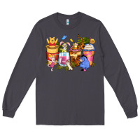 Smoke cartoon characters coffee cups Long Sleeve Tee - Zillion Design Studio
