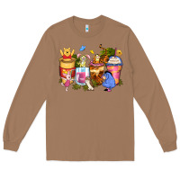 Toasted Coconut cartoon characters coffee cups Long Sleeve Tee - Zillion Design Studio