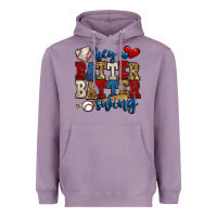 Lavender hey batter batter swing baseball Heavyweight Hoodie - Jasminsmagicworld