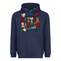 Navy hey batter batter swing baseball Heavyweight Hoodie - Jasminsmagicworld