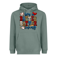 Sage hey batter batter swing baseball Heavyweight Hoodie - Jasminsmagicworld