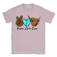 Lilac peace love cow Classic Tee - RanaPortraitStore