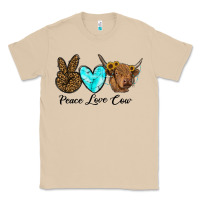 Mushroom peace love cow Classic Tee - RanaPortraitStore