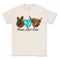 Natural peace love cow Classic Tee - RanaPortraitStore