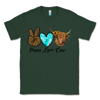 Sports Green peace love cow Classic Tee - RanaPortraitStore