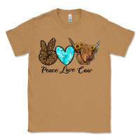 Toasted Coconut peace love cow Classic Tee - RanaPortraitStore