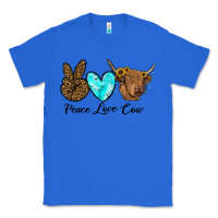 True Royal peace love cow Classic Tee - RanaPortraitStore
