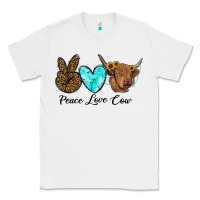 White peace love cow Classic Tee - RanaPortraitStore