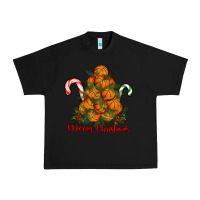 Black Merry Christmas Basketball Urban Heavy Tee - RanaPortraitStore