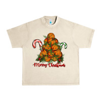 Sandshell Merry Christmas Basketball Urban Heavy Tee - RanaPortraitStore