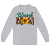 Moon Dust western blessed mom with sunflower Long Sleeve Tee - texasbilliewilder