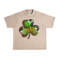 French Oak st. patricks day lucky shamrock Urban Heavy Tee - BarkalooDesign
