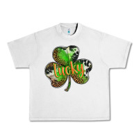 Lunar Rock st. patricks day lucky shamrock Urban Heavy Tee - BarkalooDesign