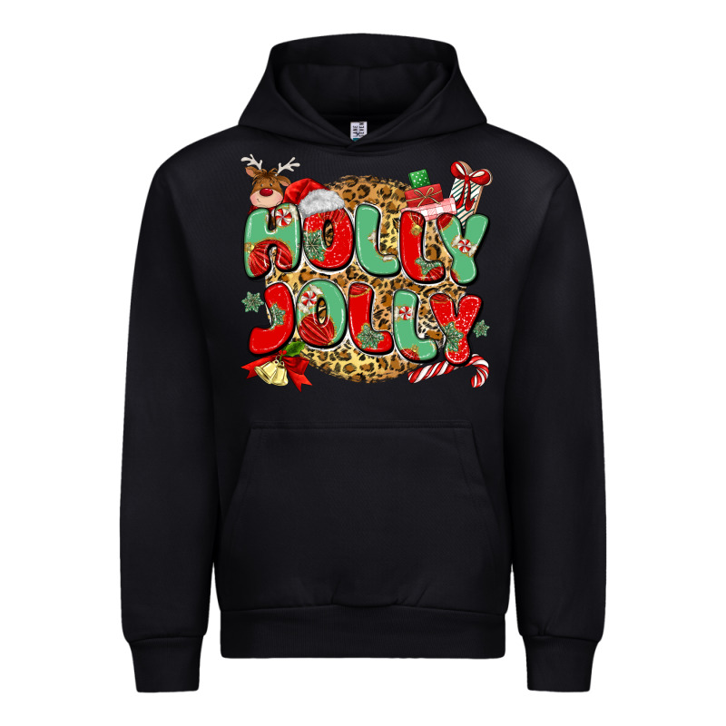 Holly Jolly Christmas Urban Hoodie by MaliasSmallBusiness | Teevron