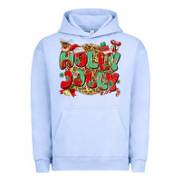 Pigment Grape Ice holly jolly christmas Urban Hoodie - MaliasSmallBusiness