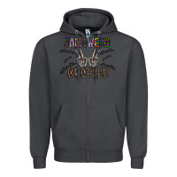 Smoke halloween brother Zipper Hoodie - CowhideDigitalArt