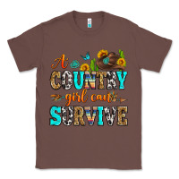 Chestnut a country girl can survive Classic Tee - Zillion Design Studio