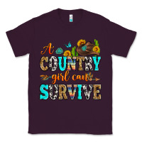 Plum a country girl can survive Classic Tee - Zillion Design Studio