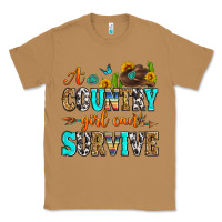 Toasted Coconut a country girl can survive Classic Tee - Zillion Design Studio